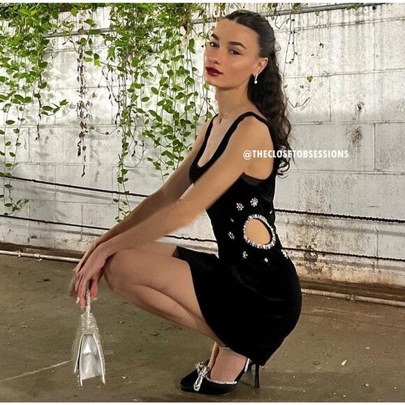 ZARA BLOGGER FAVE!!! Cut Out Mini Dress NWT - Picture 9 of 16